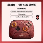8BitDo Ultimate 2 kabelloser Gaming-Controller f&uuml;r PC und Android mit TMR-Joysticks,