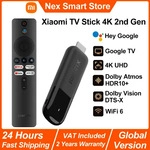 2025 Xiaomi TV Stick 4K 2nd Gen, Google TV, WiFi 6 Portable Streaming Media, Netflix