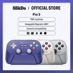8BitDo Pro 3 Kabelloser Gaming-Controller f&uuml;r Switch 1/2 Windows, Apple, mit