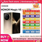 HONOR Magic V5 Globale Version Original 5G Smartphone Dual HDR OLED Display