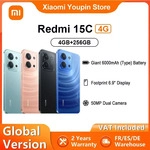 Globale Version Redmi 15C Smartphone 6,9 Zoll 120 Hz 6000 mAh USB Typ-C 33 W