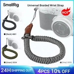 SmallRig Universal geflochtenes Kamera-Armband, verstellbares Nylon-Echtleder,...