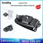 SmallRig Kameraclip mit Schnellwechsel-Montageplatten-Set f&uuml;r Arca-Typ-Stativ...