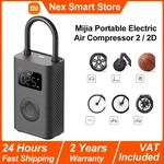 Xiaomi Mijia Tragbarer elektrischer Luftkompressor 2/2D, intelligenter digitaler