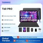 TABWEE T60 Pro Tablet 13,4 Zoll Android 15, 120Hz Display, 24GB RAM + 256GB ROM,