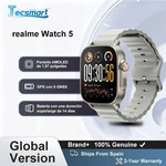 realme Watch 5 Smartwatch Globale Version GPS NFC 1,97 Zoll AMOLED-Display 14...