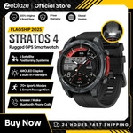 Neue Zeblaze Stratos 4 GPS-Smartwatch, 1,43 Zoll AMOLED-Display, integrierte