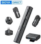 BOYA BOYA Magic Professionelles kabelloses Ansteckmikrofon,