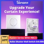 SONOFF MINI-RBS-E Fusion Series Matter Over WiFi Smart Rollladen Wandschalter Orb-RBS