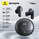 Baseus Inspire XP1 -50 dB Adaptive ANC Wireless Earbuds Bluetooth 6.1 Dolby Audio 6