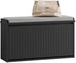 SoBuy FSR98-L Schuhschrank Schuhbank mit Sitzfl&auml;che, Schuhregal mit Stauraum,