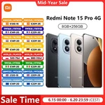 Xiaomi Redmi Note 15 Pro 4G Smartphone NFC MTK Helio G200-Ultra 6,77 Zoll 120Hz