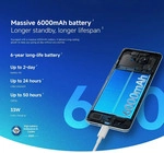 Globale Version Xiaomi Redmi Note 15 4G 6,77-Zoll-Smartphone 4G FHD 6000-mAh-Akku
