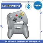 8BitDo Grauer N64 Bluetooth-Controller f&uuml;r Analogue 3D, Nintendo Switch, Switch 2,