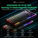 Akko MONSGEEK M1 V5 TMR Rapid Trigger Gaming-Tastatur mit magnetischen/mechanischen