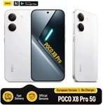 Global Version POCO X8 Pro Mobile Phones 100W HyperCharge 27W Reverse Charging 6.59''