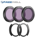 Freewell Drone Magnetfilter-Set Bright Day 3er-Pack ND8PL/ND16PL/ND32PL ND-Filter,