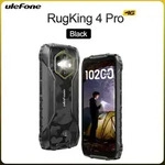 Ulefone RugKing 4 Pro 4G Robustes Smartphone Android 15 Bis zu 16GB+256GB...