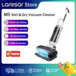 【M3 Upgraded】Laresar M5 Akku Nass-Trockensauger, Wischsauger mit...