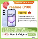 realme C100 5G Smartphone, europ&auml;ische Version, 6,8 Zoll, 144 Hz Display, 6600 mAh
