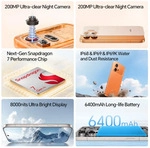 HONOR 600 5G Smartphone EU-Version 200MP AI Ultra-Nachtkamera 6400mAh...