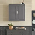 SoBuy FRG231 H&auml;ngeschrank H&auml;ngend Wandschrank mit Verstellbarem Regal F&uuml;r...