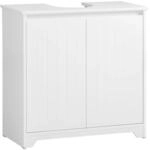SoBuy BZR108-II-W Waschbeckenunterschrank Badezimmer Schrank Waschtisch...