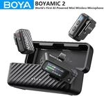 BOYA BOYAMIC 2 kabelloses Ansteckmikrofon f&uuml;r iPhone 15/16 Typ-C-Ger&auml;te,