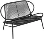 SONGMICS Gartenbank, 2-Sitzer, Balkonbank, Gartenm&ouml;bel aus PE-Rattan,...