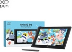 XPPen Artist 12 3. Generation 11,9-Zoll Grafikmonitor mit X4 Smart Stylus, 2