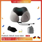 Good Nite Nackenkissen, Ergonomisches Memory Foam Reisekissen f&uuml;r Flugzeug, Auto &