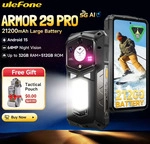 Ulefone Armor 29 Pro 5G AI Robustes Telefon 21200 mAh 120 W 64 MP Nachtsicht 6,67