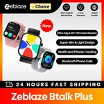 Neue Zeblaze Btalk Plus Smartwatch mit Sprachanruf, 2,03 Zoll HD-Farbdisplay,