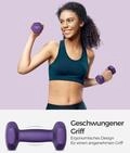 SONGMICS Kurzhantel Hanteln, (2er Set Neopren-Beschichtung, Hantelset, Kurzhanteln,