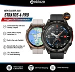 2026 Neues Flaggschiff Zeblaze Stratos 4 PRO Robuste GPS-Smartwatch AMOLED Kostenlose