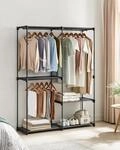 SONGMICS Kleiderschrank, Kleiderschr&auml;nke, freistehende Garderobe, mit