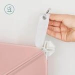 SONGMICS Kinderregale，Kleiderschrank Schuhregal aus Kunststoff, Mehrzweck