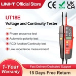 UNI-T UT18E 1000V AC DC Digital Voltmeter Durchgangspr&uuml;fer Phasenfolge Test