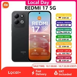 Redmi 17 5G Global-Version Mobiltelefon, NFC, 50MP AI Dual-Kamera-System,...