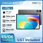 Teclast P50T Android 16 Tablet 11" 90Hz Gemini AI Max 16GB(3+13) RAM 128GB ROM Unisoc