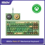 8BitDo Retro 87 Mechanische Tastatur - Forest Wonder, Bluetooth/2.4G/USB-C