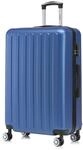YONSLY Koffer 28/24/20/16 Zoll mit Zahlenschloss Weicher Gummigriff 4 Rollen Suitcase