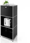 FLOORDIREKT Metallregal Concept Epure MK-107 - 4-st&ouml;ckiges Aufbewahrungsregal...