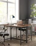VASAGLE Schreibtisch, Kleiner Computertisch, B&uuml;rotisch, f&uuml;r Arbeitszimmer,