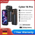 HOTWAV Cyber 16 Pro Robustes Smartphone G100 Octa-Core Android 15 Mobiltelefon 108 MP