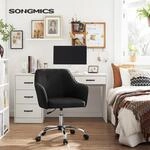 SONGMICS Homeoffice Stuhl, 2er Set, Drehstuhl, Schreibtischstuhl,...