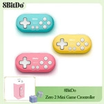 8BitDo Zero 2 Mini-Spielcontroller Bluetooth-Gamepad Kompatibel mit Nintendo...