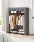 SONGMICS Schlafzimmerschrank, Kleiderschrank mit 2 Kleiderstangen,...