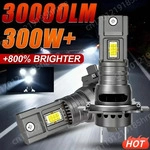 H7 LED-Scheinwerfer CANBUS 30000LM 7035 CSP-Chips 1:1 MINI-Gr&ouml;&szlig;e