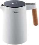 Midea Edelstahl-Wasserkocher mit Temperatureinstellung, 1,5 Liter, MKE15H2ADW,